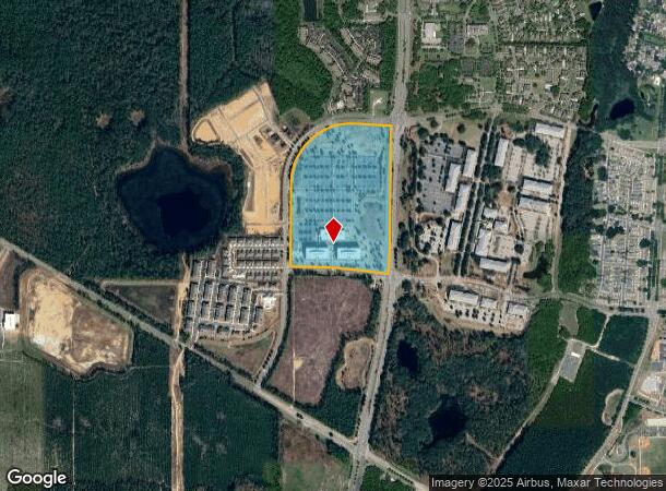  2450 Shumard Oak Blvd, Tallahassee, FL Parcel Map