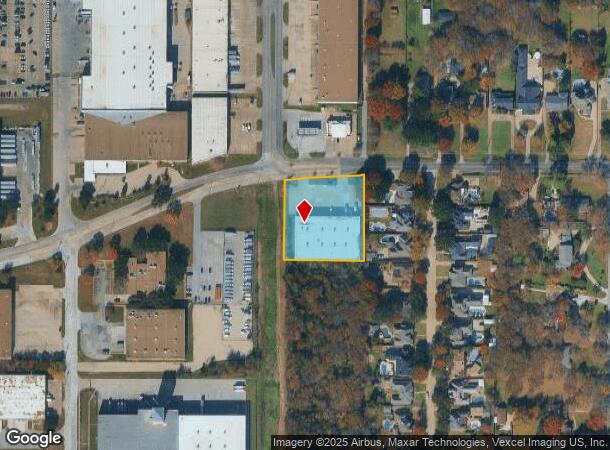 1202 Fountain Pkwy, Grand Prairie, TX Parcel Map
