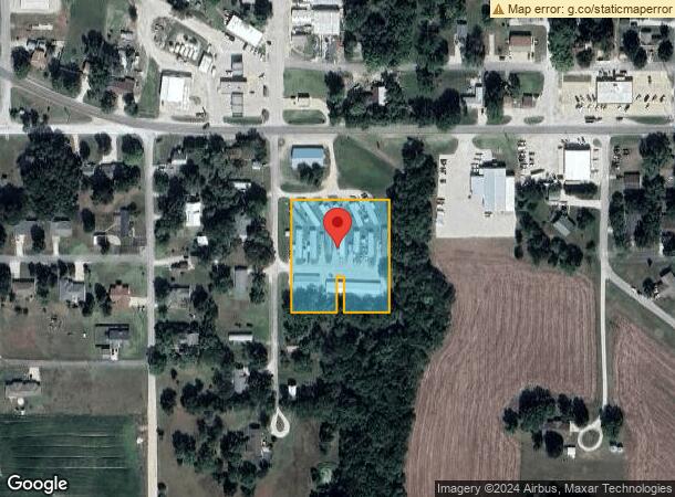  10 Center St, Olpe, KS Parcel Map