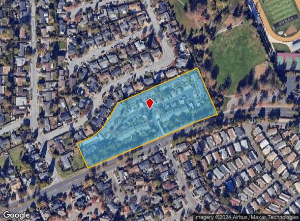  6867 Montecito Blvd, Santa Rosa, CA Parcel Map