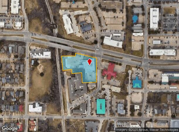  2001 W Rosedale St, Fort Worth, TX Parcel Map