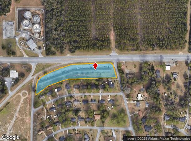 1522 W Oakridge Dr, Albany, GA Parcel Map