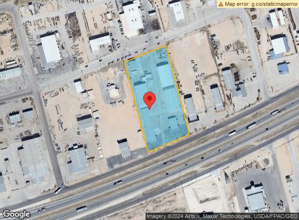  1408 W Interstate 20, Odessa, TX Parcel Map