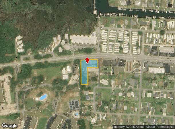 603 W Fort Macon Rd, Atlantic Beach, NC Parcel Map