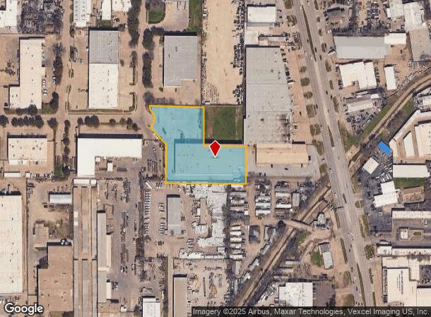  10370 Olympic Dr, Dallas, TX Parcel Map