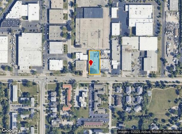 3210 W Lake Ave, Glenview, IL Parcel Map