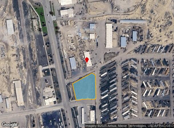  1826 Elk St, Rock Springs, WY Parcel Map