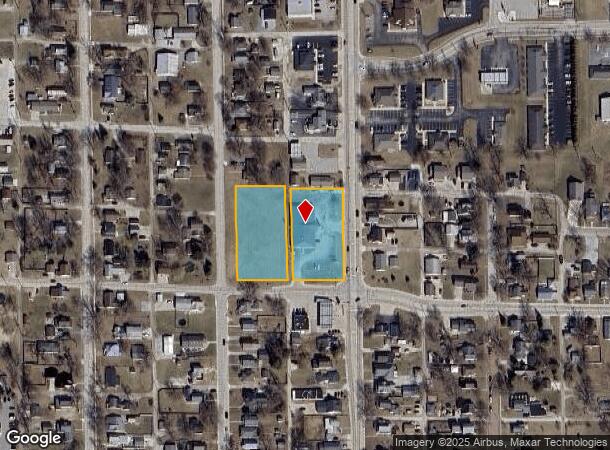 405 N Line St, Columbia City, IN Parcel Map