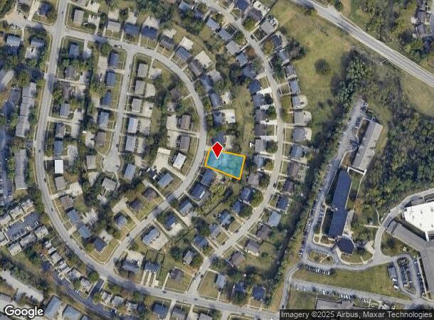  445 Lenney Dr, Lexington, KY Parcel Map
