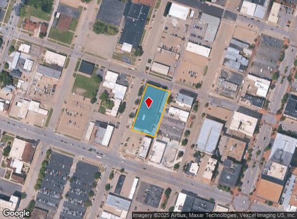 500 Sw Van Buren St, Topeka, KS Parcel Map