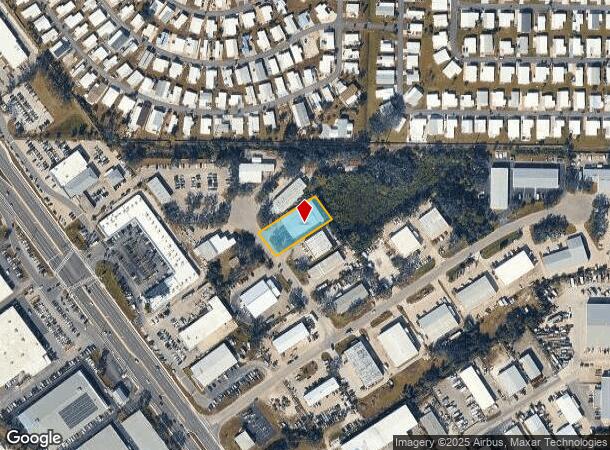 159 Progress Cir, Venice, FL Parcel Map