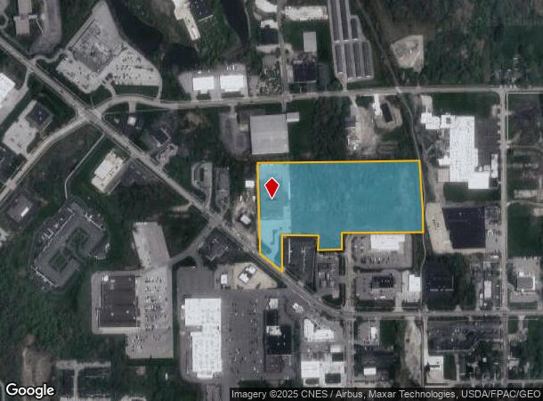  332 Center St, Chardon, OH Parcel Map