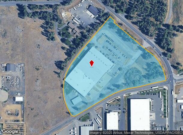 4122 S Grove Rd, Spokane, WA Parcel Map