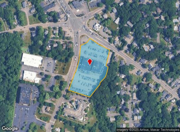  392 Franklin St, Braintree, MA Parcel Map