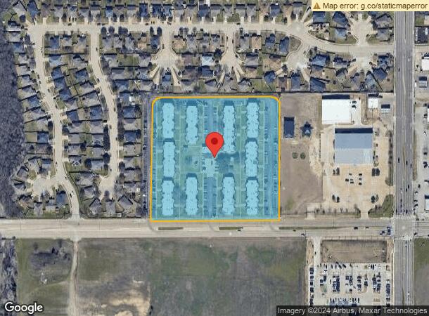  1301 W Wheatland Rd, Dallas, TX Parcel Map