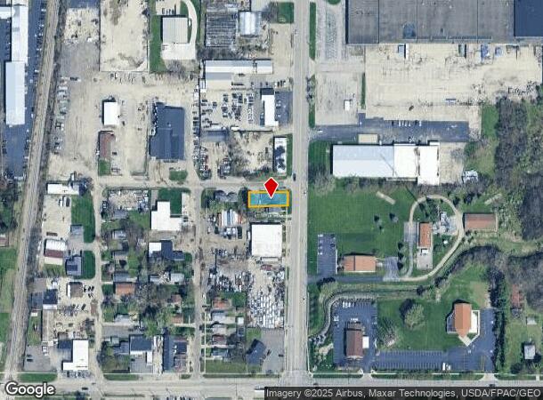  715 N Westwood Ave, Toledo, OH Parcel Map