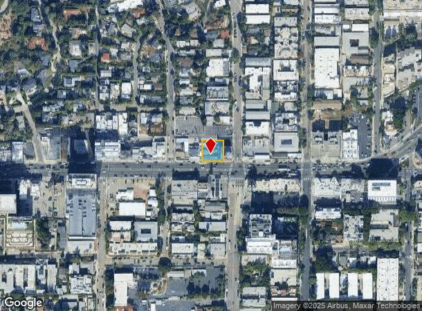  8907 W Sunset Blvd, West Hollywood, CA Parcel Map