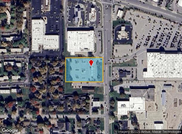 2822 Central Ave, Columbus, IN Parcel Map