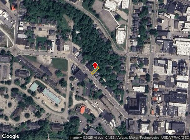 90 W Union St, Athens, OH Parcel Map