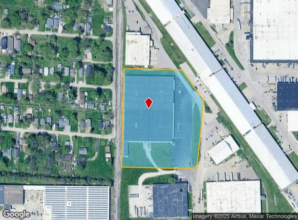 1908 Stout Field West Dr, Indianapolis, IN Parcel Map