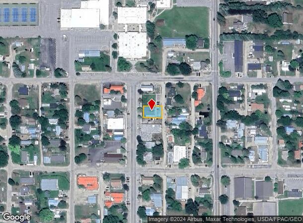  1034 Main St, Corvallis, MT Parcel Map