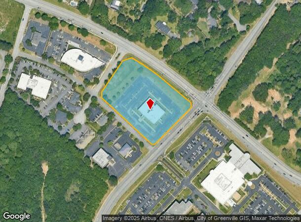  800 Pelham Rd, Greenville, SC Parcel Map