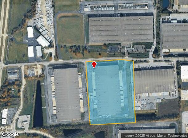 2301 Reeves Rd, Plainfield, IN Parcel Map