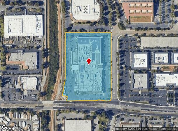  5100 Patrick Henry Dr, Santa Clara, CA Parcel Map