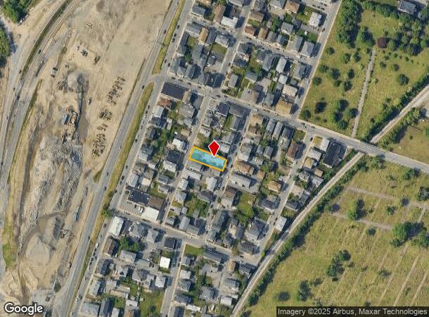  62 Morton St, Fall River, MA Parcel Map