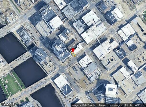  116 3Rd Ave Se, Cedar Rapids, IA Parcel Map