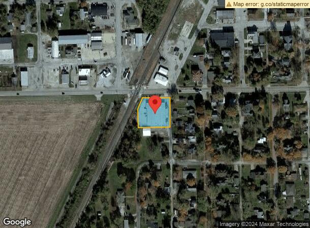  102 E Cemetery Ave, Chenoa, IL Parcel Map