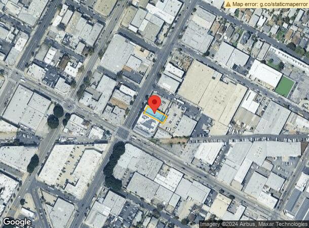  3310 S Main St, Los Angeles, CA Parcel Map