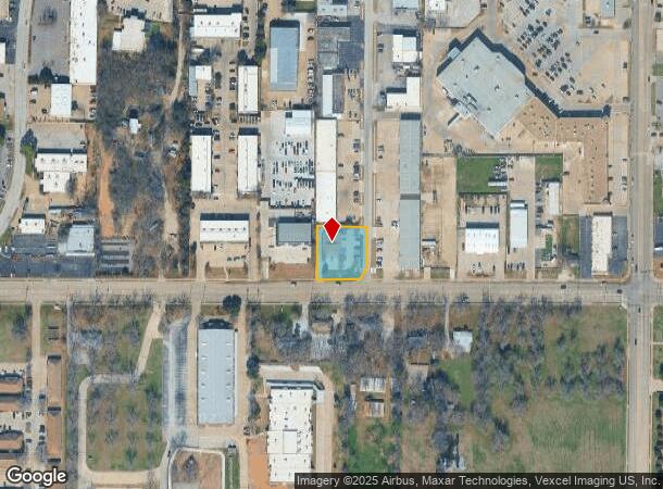 2705 W Arkansas Ln, Dwg, TX Parcel Map