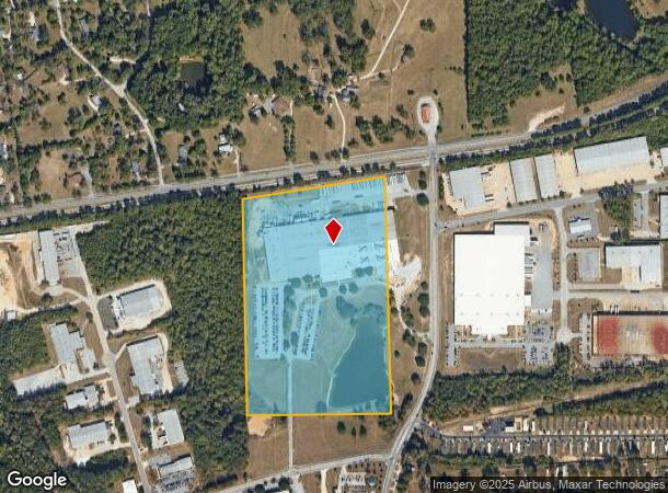 300 Webster Rd, Auburn, AL Parcel Map