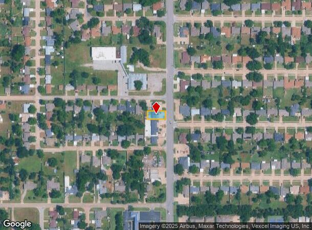  4413 N Meridian Ave, Warr Acres, OK Parcel Map
