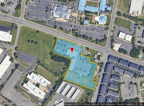 9609 Center St, Manassas, VA Parcel Map