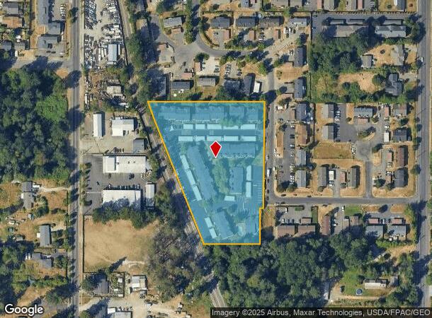  904 76Th St E, Tacoma, WA Parcel Map