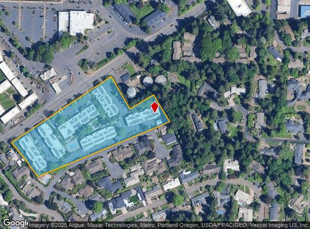  5102 Sw Scholls Ferry Rd, Portland, OR Parcel Map
