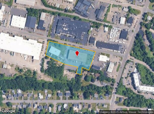 40 Messina Dr, Braintree, MA Parcel Map