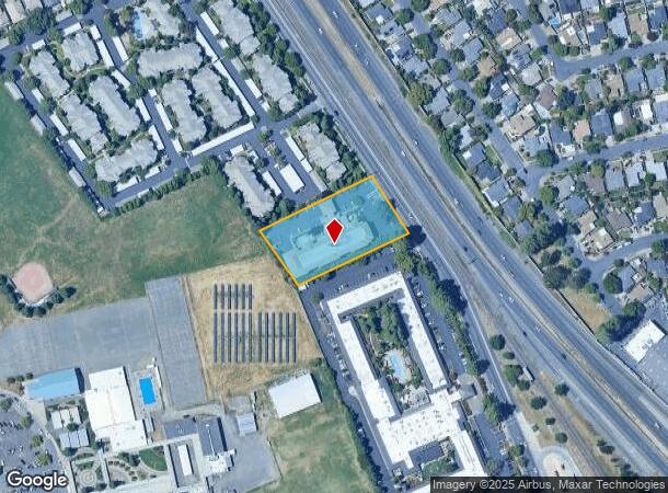  3585 Solano Ave, Napa, CA Parcel Map