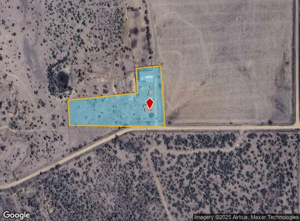 1401 Lake Rd, Woodson, TX Parcel Map