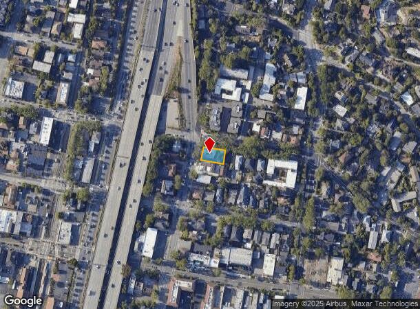  1118 Irwin St, San Rafael, CA Parcel Map