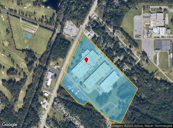 638 Mfg, Orangeburg, SC Parcel Map