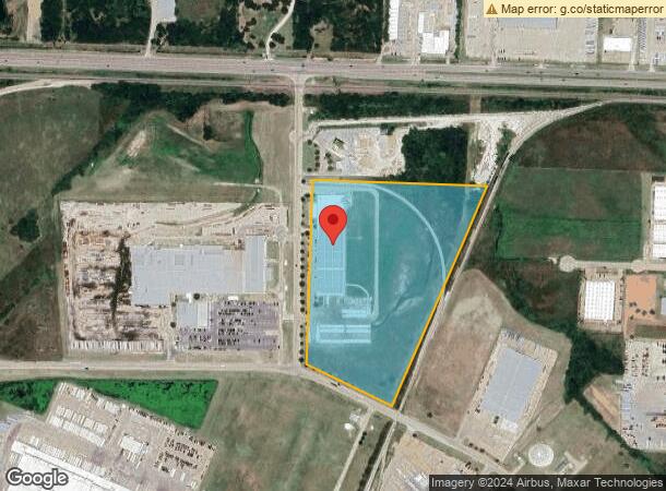  107 Metrocrest Way, Terrell, TX Parcel Map