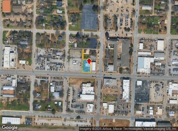 105 W Division St, Arlington, TX Parcel Map