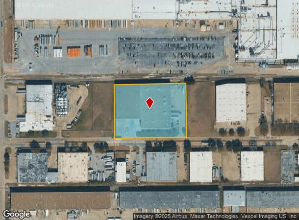  4515 Bronze Way, Dallas, TX Parcel Map