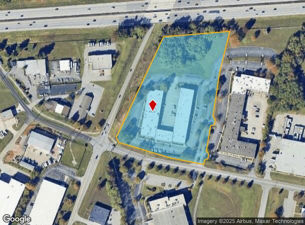 11001 Bluegrass Pkwy, Louisville, KY Parcel Map
