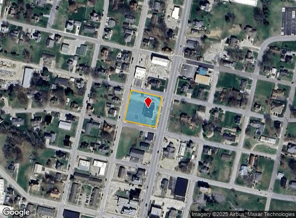 1155 Main St, Ferdinand, IN Parcel Map