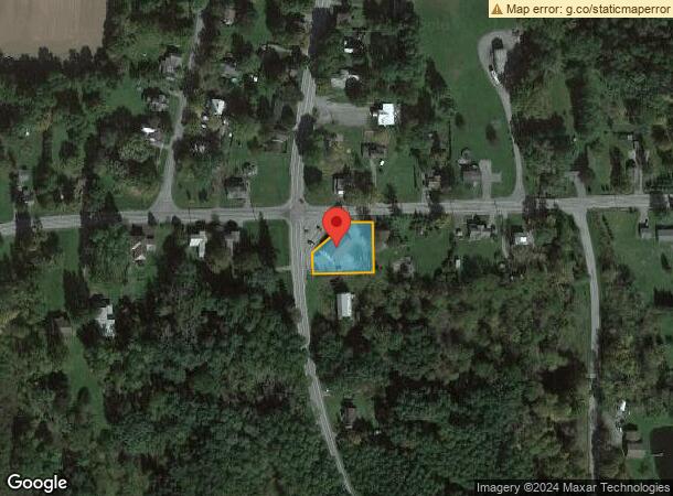  7421 Sthwy 256, Dansville, NY Parcel Map