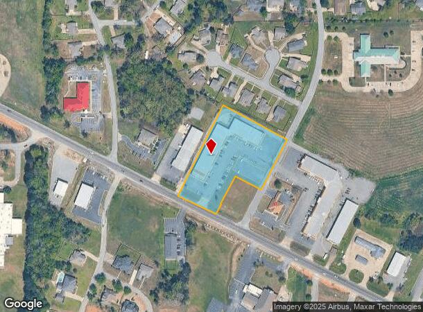  7203 Sheridan Rd, White Hall, AR Parcel Map